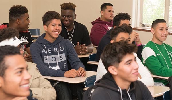 High school students attend presentation