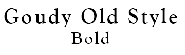 GoudyOldStyle