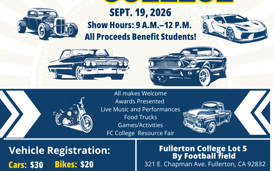 4th Annual FC Cruisin’ to College Car Show